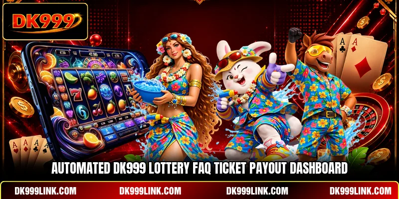 Automated DK999 Lottery FAQ ticket payout dashboard 