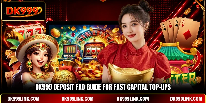 DK999 Deposit FAQ guide for fast capital top-ups